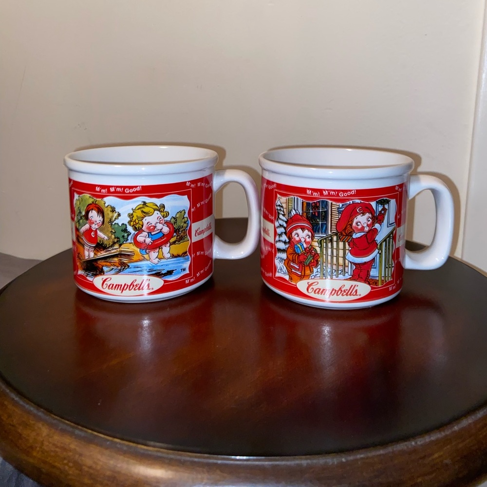 2 Campbell Soup Company Mugs